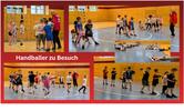 Handballer zu Besuch 